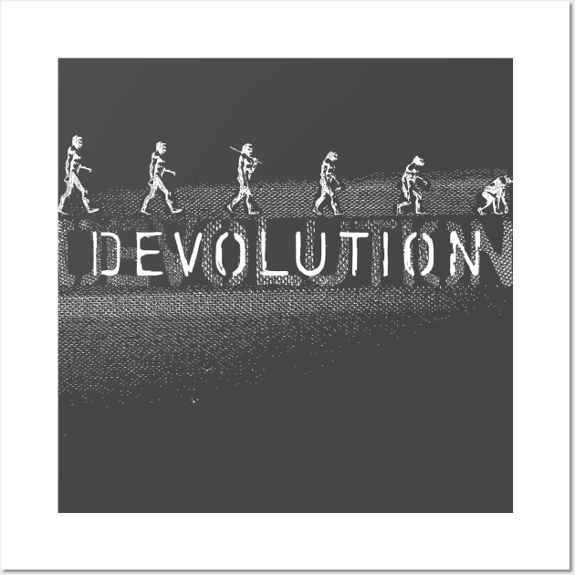 Devolve Wall Art by ReidDesigns